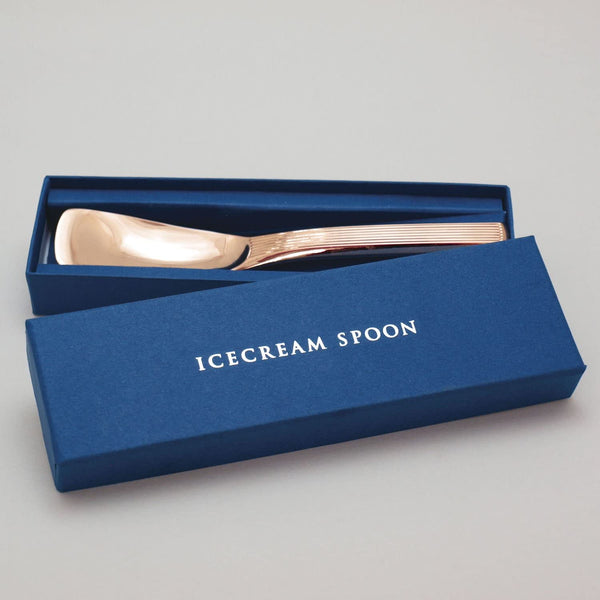 Todai Luxury Ice Cream Spoon Copper 15cm, Japanese Taste