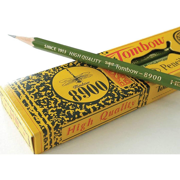 Tombow 8900 Graphite Pencils HB 12 Pieces, Japanese Taste