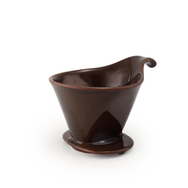 Zero Japan Hand Crafted Minoyaki Pottery Pour Over Coffee Dripper 3~4 Cups, Japanese Taste